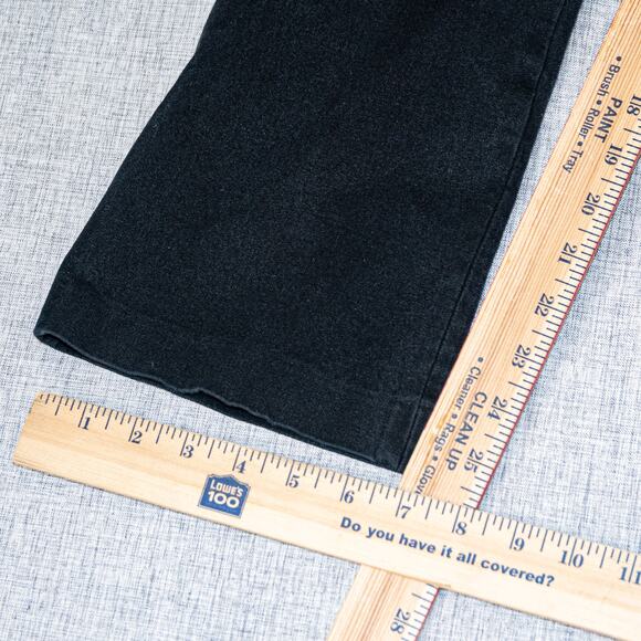 Sezane Women's Ciara Trousers High-Rise Flared Legs in Black sz 36 - Picture 13 of 13